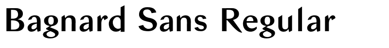 Bagnard Sans Regular.otf字體轉換器圖片