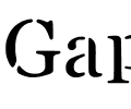 Gap.ttf字體轉換器圖片