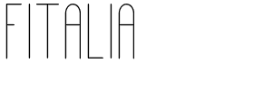 Fitalia.ttf字體轉換器圖片