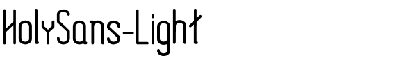 HolySans-Light.ttf字體轉換器圖片