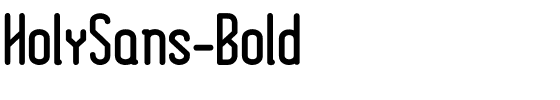 HolySans-Bold.ttf字體轉換器圖片