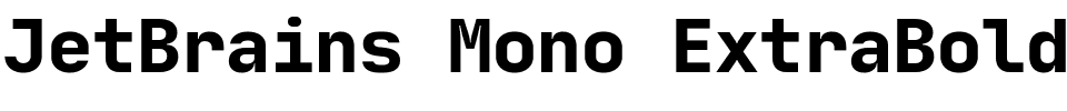 JetBrains Mono ExtraBold.ttf字體轉換器圖片