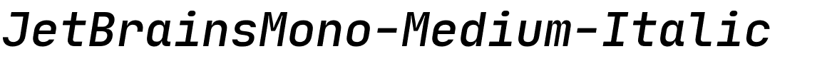 JetBrainsMono-Medium-Italic.ttf字體轉換器圖片