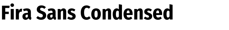 Fira Sans Condensed.otf字體轉換器圖片