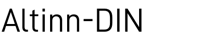 Altinn-DIN.otf字體轉換器圖片