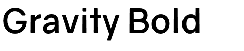 Gravity Bold.otf字體轉換器圖片