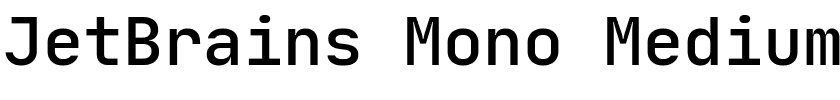 JetBrains Mono Medium.ttf字體轉換器圖片