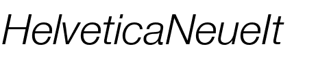 HelveticaNeueIt.ttf字體轉換器圖片