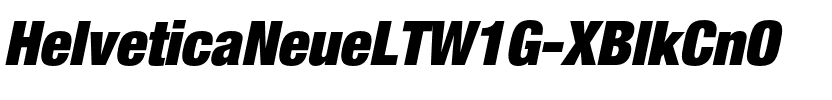 HelveticaNeueLTW1G-XBlkCnO.otf字體轉換器圖片