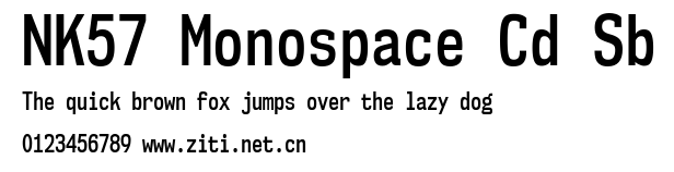 NK57 Monospace Cd Sb.ttf