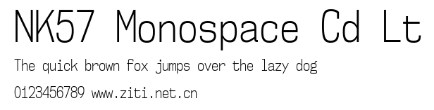 NK57 Monospace Cd Lt.ttf