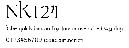 NK124.ttf字體轉換器圖片