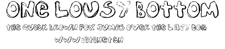 One Lousy Bottom.ttf