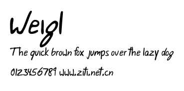 Weigl.ttf字體轉換器圖片