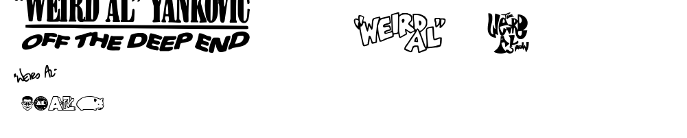 Weird Al Yankobats.ttf字體轉換器圖片