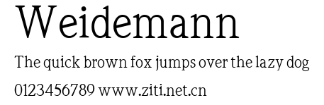 Weidemann.ttf