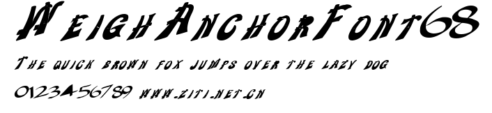 WeighAnchorFont68.ttf