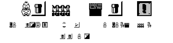 Weird Mario Bros.ttf字體轉換器圖片