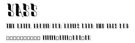 Yass.otf字體轉換器圖片
