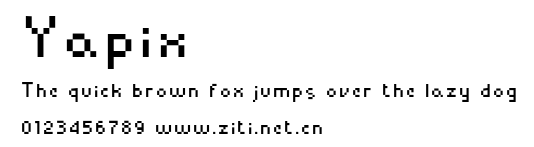 Yapix.otf字體轉換器圖片