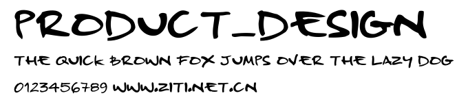 Product_Design.ttf字體轉換器圖片