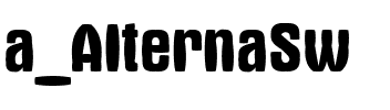 a_AlternaSw.ttf字體轉換器圖片