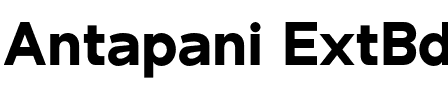 Antapani ExtBd.otf