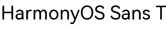 HarmonyOS Sans TC.ttf字體轉換器圖片