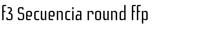 f3 Secuencia round ffp.ttf字體轉換器圖片