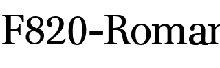 F820-Roman.ttf