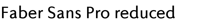 Faber Sans Pro reduced.ttf字體轉換器圖片