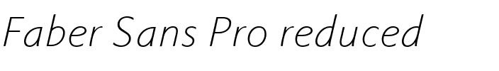 Faber Sans Pro reduced.ttf字體轉換器圖片