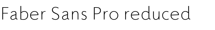Faber Sans Pro reduced.ttf字體轉換器圖片