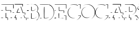 FabDecoCapsSSi.ttf字體轉換器圖片