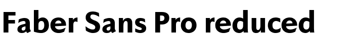Faber Sans Pro reduced.ttf字體轉換器圖片