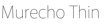 Murecho Thin.otf字體轉換器圖片