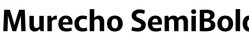 Murecho SemiBold.otf字體轉換器圖片