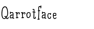 Qarrotface.otf