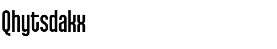 Qhytsdakx.ttf字體轉換器圖片