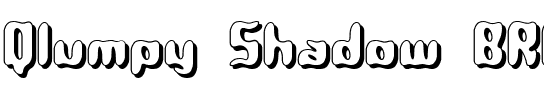 Qlumpy Shadow BRK.ttf字體轉換器圖片