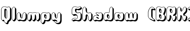Qlumpy Shadow (BRK).ttf字體轉換器圖片