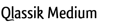 Qlassik Medium.ttf
