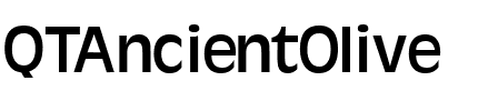 QTAncientOlive.ttf字體轉換器圖片