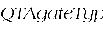 QTAgateType.ttf字體轉換器圖片