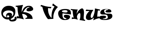 QK Venus.ttf字體轉換器圖片