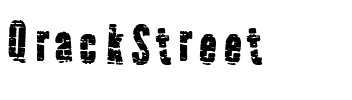 QrackStreet.otf字體轉換器圖片