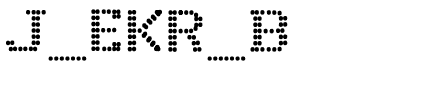 J_EKR_B.ttf字體轉換器圖片