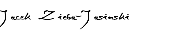 Jacek Zieba-Jasinski.ttf字體轉換器圖片