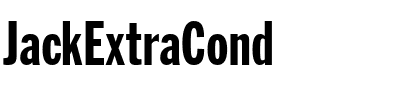 JackExtraCond.ttf字體轉換器圖片