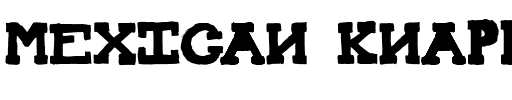 Mexican Knappett.ttf字體轉換器圖片
